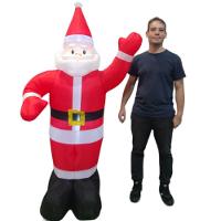 Papai Noel Inflavel Natal Grande 1.90M Casa Comercio Evento - 3