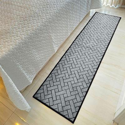 Tapete Passadeira Carpete Trama 0,50 X 3,00 Titulos Cinza