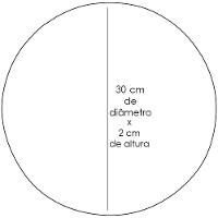 Assento Redondo H02 Corino Preto 30cm - 3