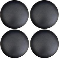 Kit 04 Assentos Redondo Preto 35 Cm - 1