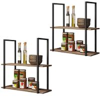 Kit 2 Prateleiras Decorativas Multiuso D01 Design Demolição - 1