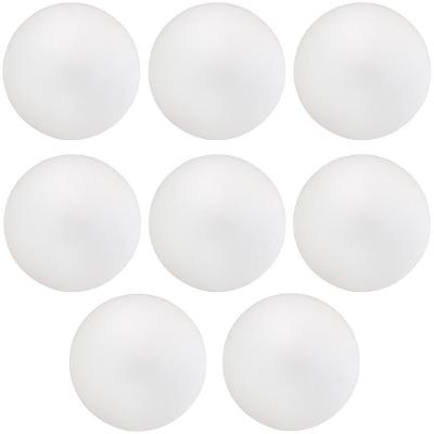 Kit 08 Assentos Redondo Branco 35 Cm