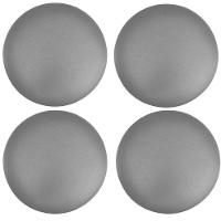 Kit 04 Assentos Redondo Cinza 39 Cm - 1