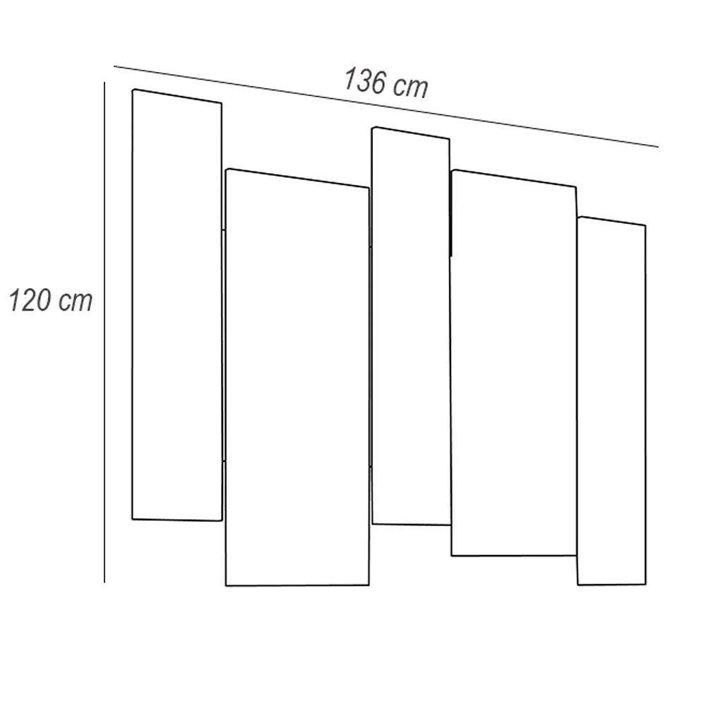 Espelho Decorativo Com Moldura Off White Isadora N01 - 2
