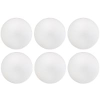 Kit 06 Assentos Redondo Branco 35 Cm - 1