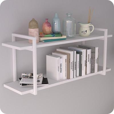 Prateleira Estilo Industrial P/ Quarto Parede Gnd Bb 100Cm