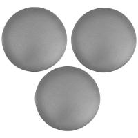 Kit 03 Assentos Redondo Cinza 35 Cm - 1