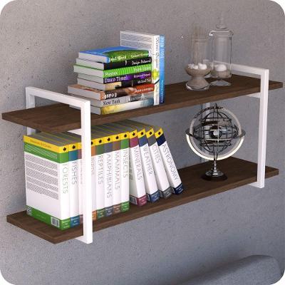 Prateleira Estilo Industrial Para Sala Parede Gnd Bm 100Cm