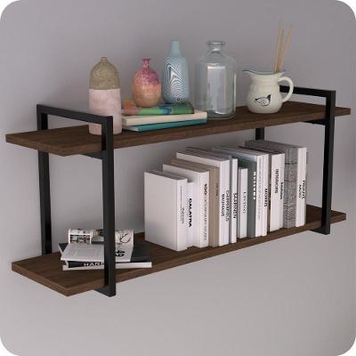 Prateleira Estilo Industrial Para Quarto Parede Gnd Pm 60Cm
