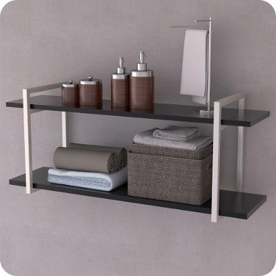 Prateleira Estilo Industrial Banheiro Parede Gnd Bp 120Cm