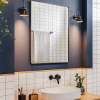 Espelho Retangular Com Moldura D1 90X60 Cm Ibiza