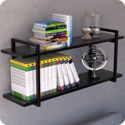 Prateleira Estilo Industrial Para Sala Parede Gnd Pp 60Cm