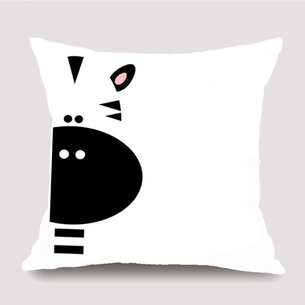 Almofada Girafa Preto E Branco - 2