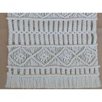 Capa Almofada Macramê Maiú. - 2