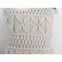 Capa Almofada Macramê Tangará. - 9