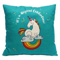 Almofada Unicornio Verde - 1