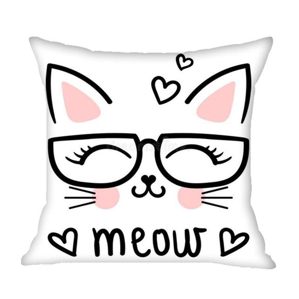 Almofada Gatinha Meow - 1