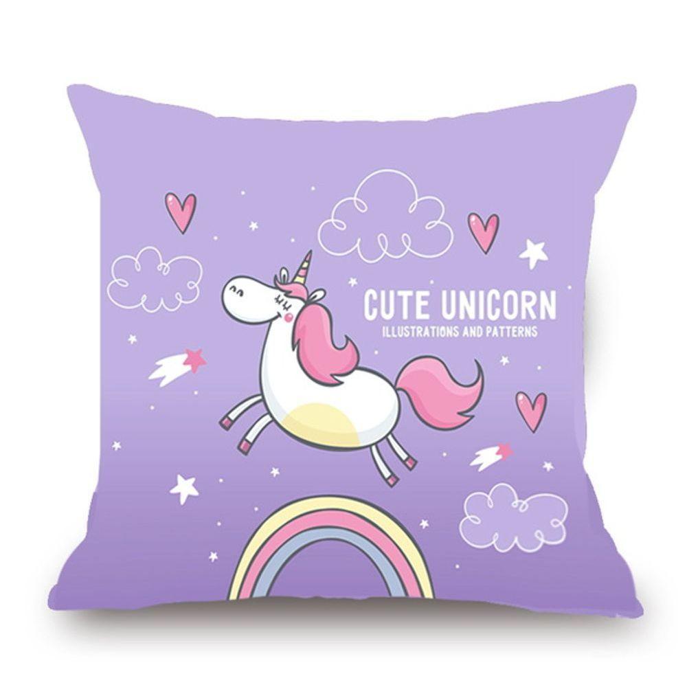 Almofada Unicornio Lilás - 1