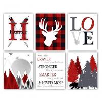 Quadro Infantil 6 Un A4 Vidro E Pendurador - 6