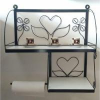 Suporte Prateleira Em Ferro Duplo Para Cozinha - 2