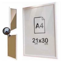 Quadro Infantil Urso 6 Un A4 Vidro E Pendurador. - 2