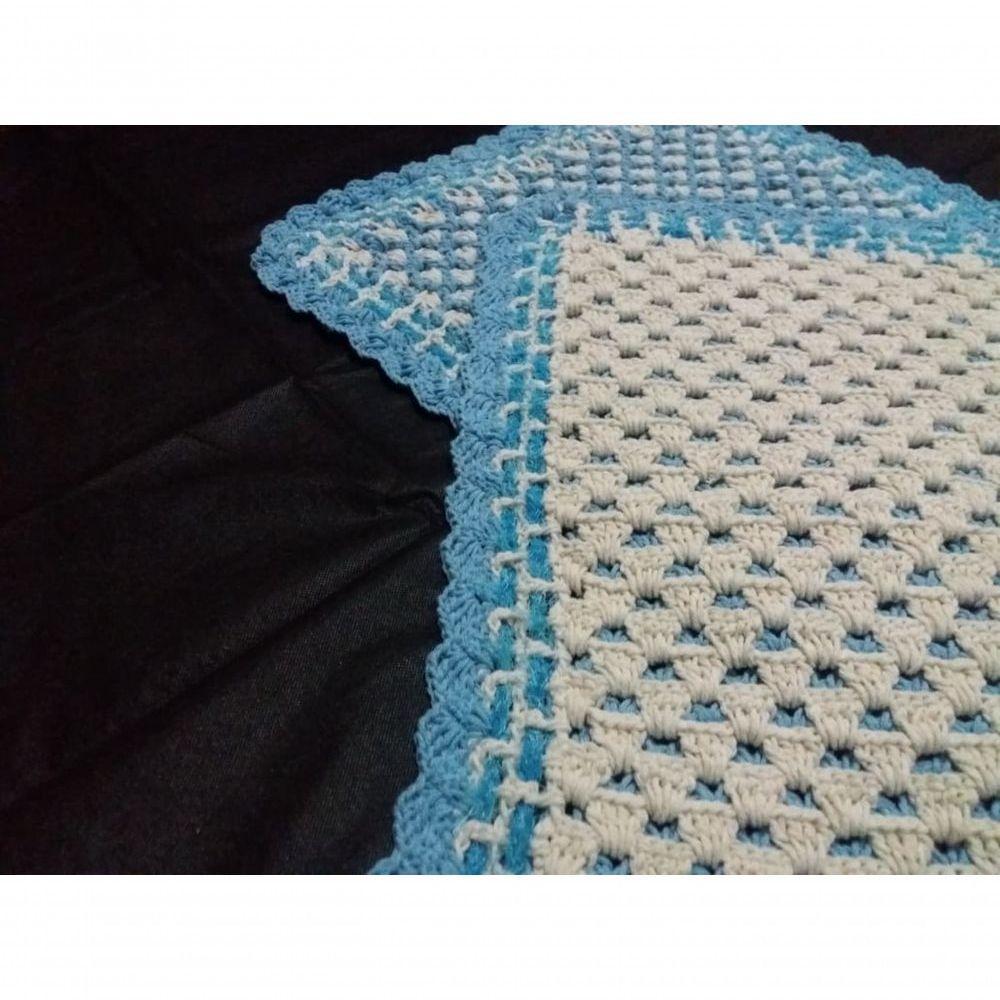Tapete De Crochê Dupla Face Artesanal - 3