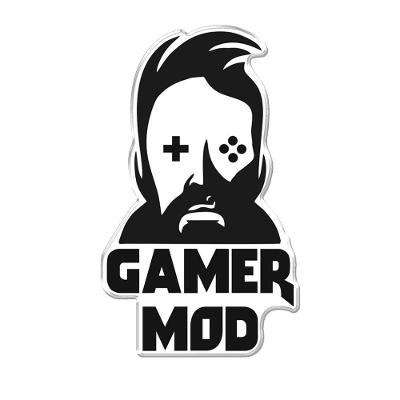 Adesivo Decorativo Em Relevo Fácil Aplicação Gamer Mod Cor Branco