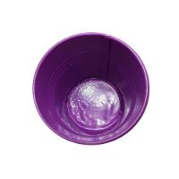 Balde Cachepot De Metal Para Mesa Mini Roxo Kit Com 12 - 2