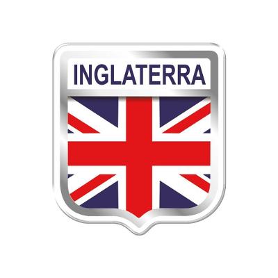 Adesivo Decorativo Em Relevo Fácil Aplicação Inglaterra Cor Branco