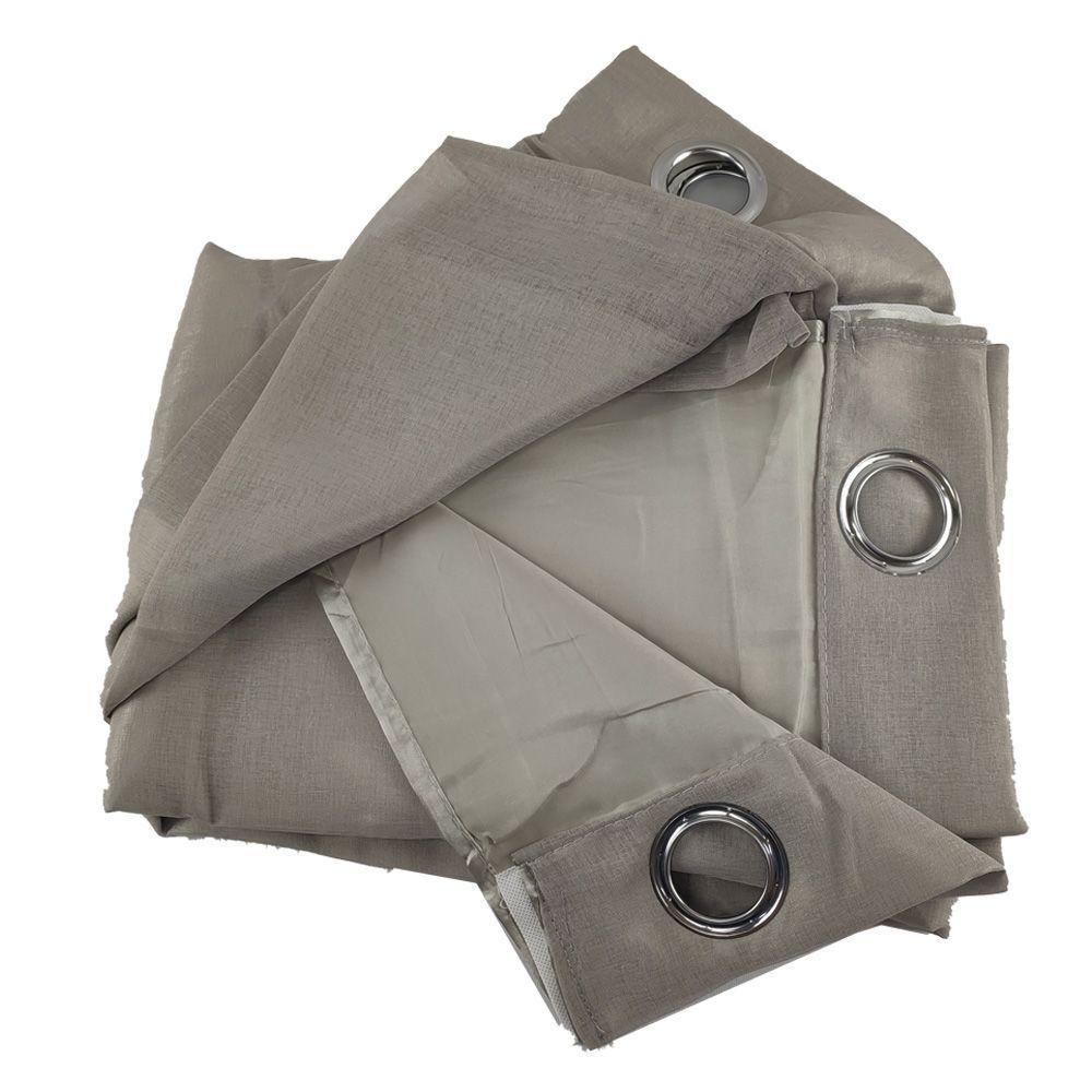 Cortina Dupla Cama 8 Furos 1 Folha 1.40X2.60M - 2