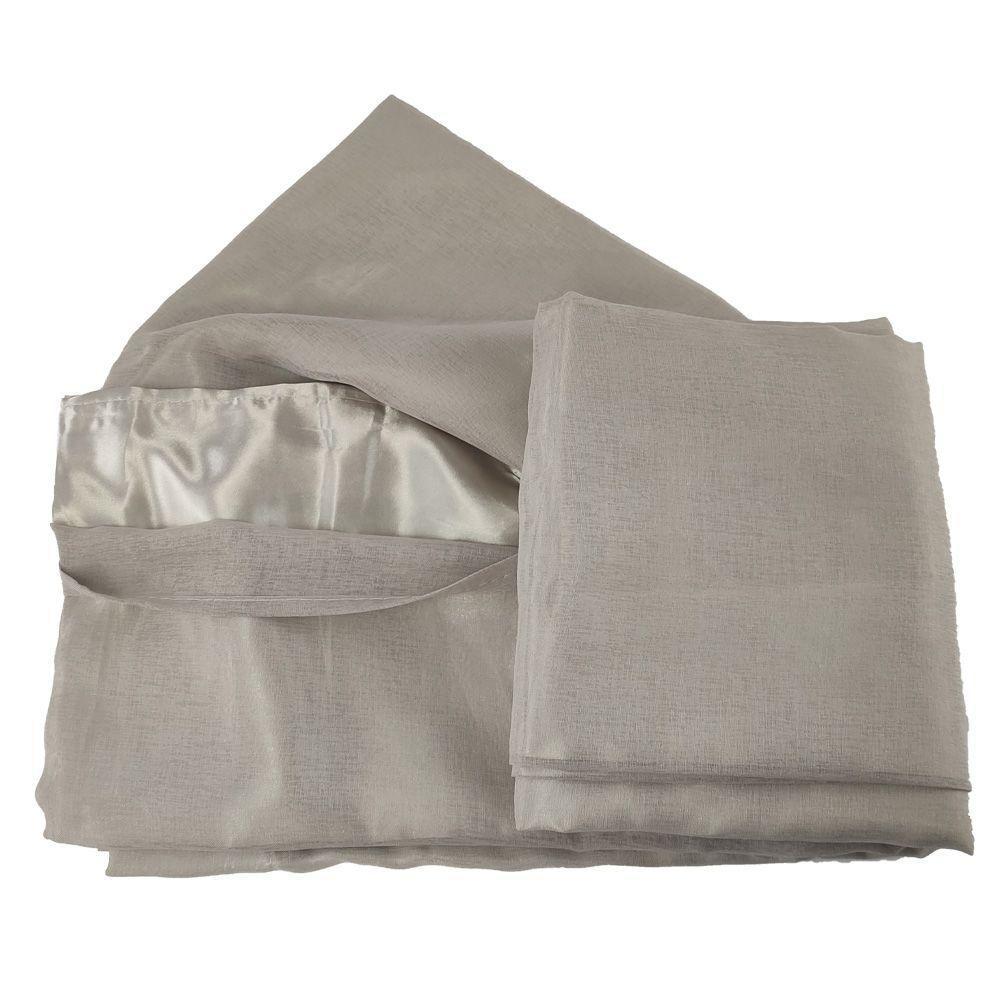 Cortina Dupla Cama 8 Furos 1 Folha 1.40X2.60M - 4