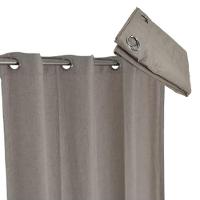 Cortina Dupla Cama 8 Furos 1 Folha 1.40X2.60M - 1