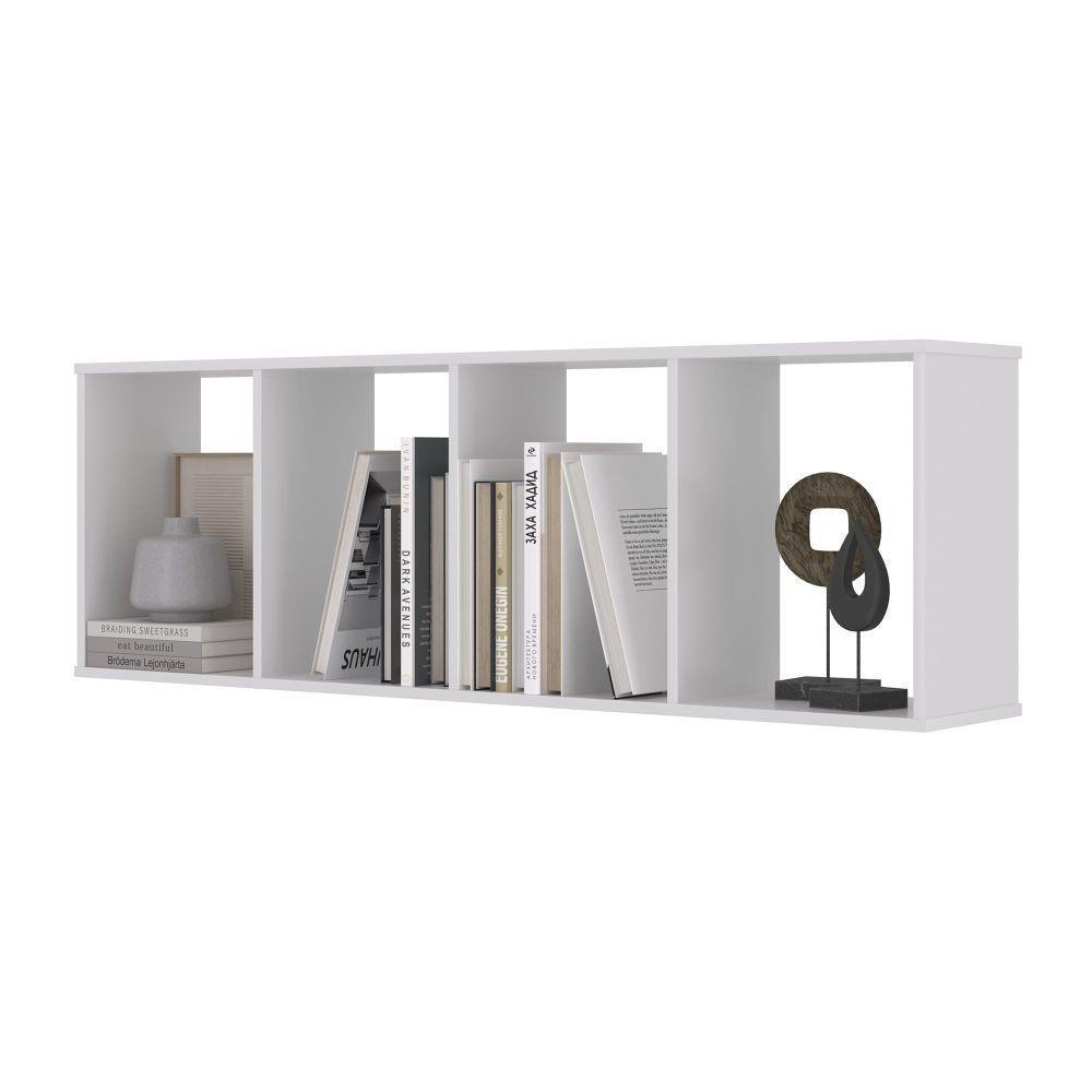 Conjunto Nichos 4 Compartimento Miami Branco - 1