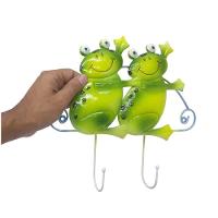 Gancho De Ferro Duplo Para Chapeu Bolsa Bone Enfeite Sapinhos Infantil Pendura Kit Com 2 (Pt-C-C) - 5