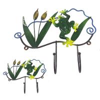 Gancho De Ferro Enfeite Porta Chapeu Bolsa Bone Sapo Decoraçao Pendura Kit 2 Unidades - 3