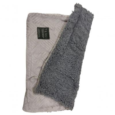 Kit 2 Capas De Almofada Sherpa Realce 45X45 Com Enchimento Tessi