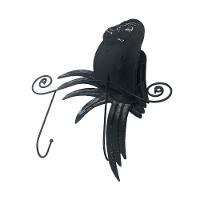 Gancho De Ferro Duplo Para Chapeu Bolsa Bone Enfeite Arara Vermelha Pendura Kit Com 2 (Pt-C-J) - 2