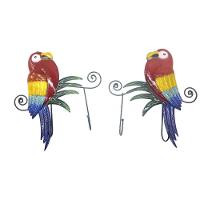 Gancho De Ferro Duplo Para Chapeu Bolsa Bone Enfeite Arara Vermelha Pendura Kit Com 2 (Pt-C-J) - 5