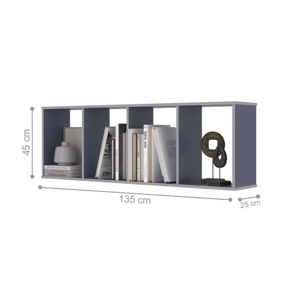 Conjunto Nichos 4 Compartimento Miami Azul - 2