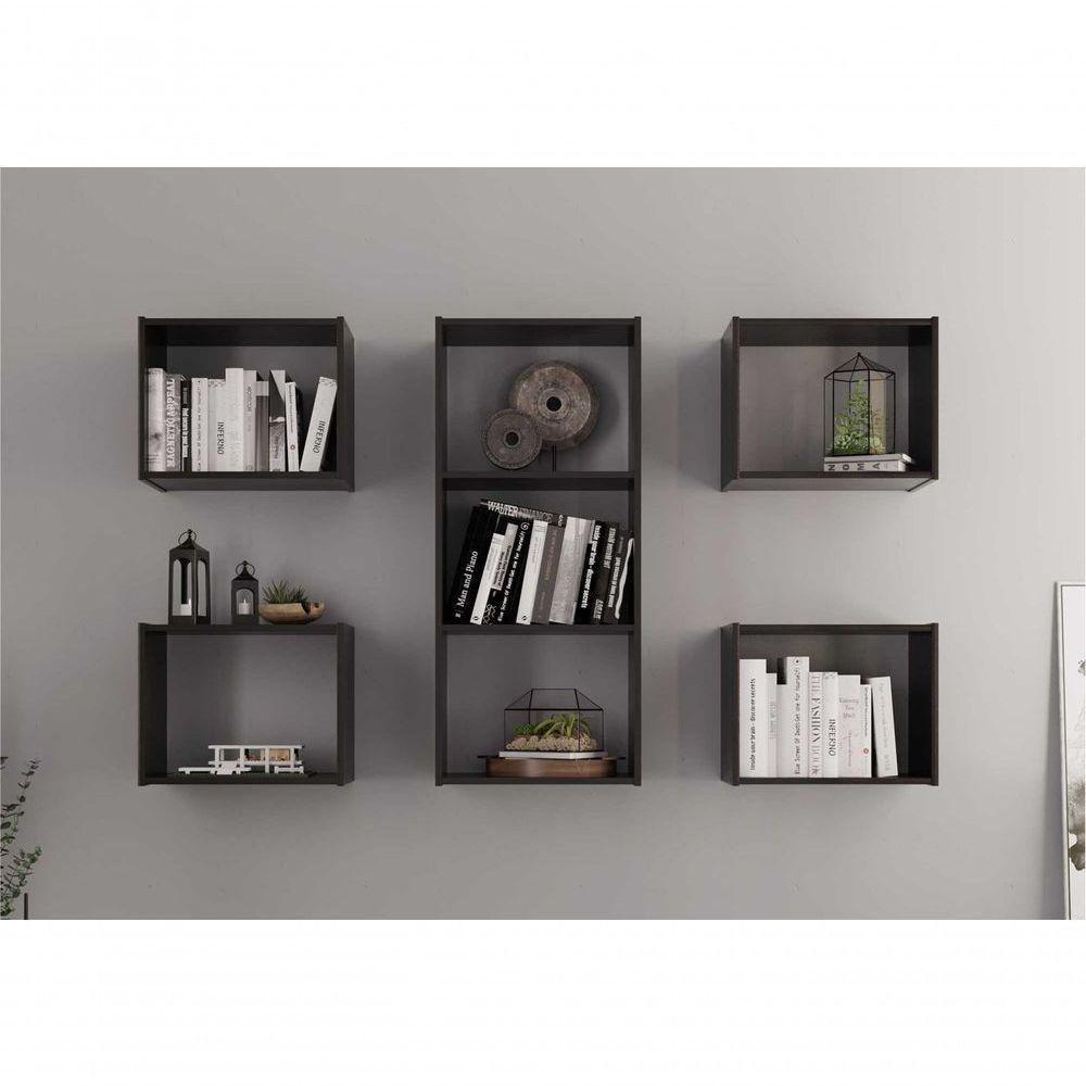 Kit Nichos 7 Compartimento Canada Preto Onix - 1