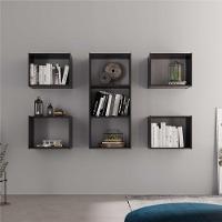 Kit Nichos 7 Compartimento Canada Preto Onix - 2