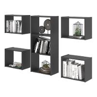 Kit Nichos 7 Compartimento Canada Preto Onix - 3