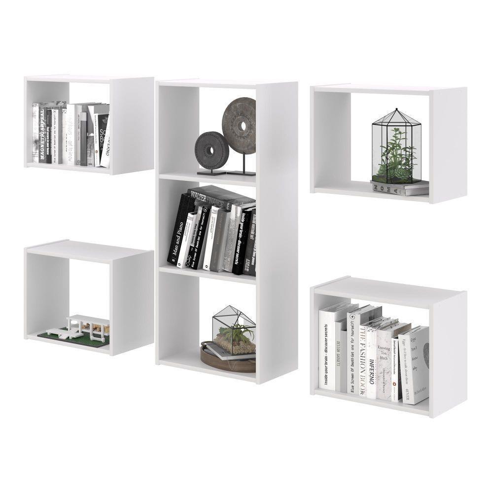 Kit Nichos 7 Compartimento Canada Branco - 3