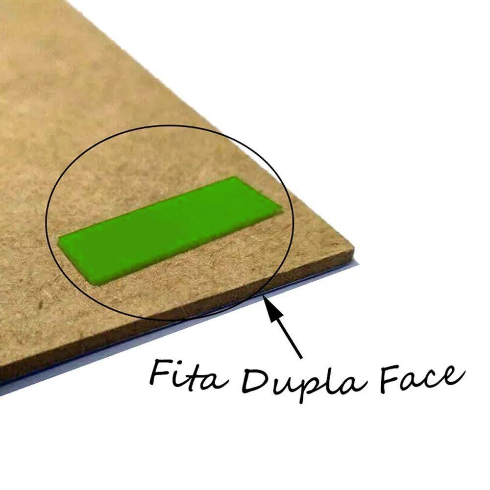 Kit Placas Quadros Decorativos 3 Pçs Mdf 20X30 Floridas Titulo Rosas Douradas - 2