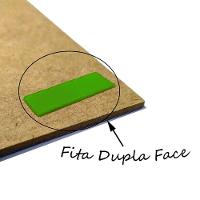 Kit Placas Quadros Decorativos 3 Pçs Mdf 20X30 Floridas Titulo Rosas Douradas - 2