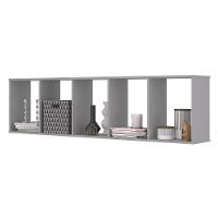 Kit Nichos 5 Compartimento Flórida Cinza - 1