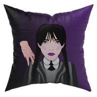 Kit Trio Capas De Almofadas Wandinha 45Cm X 45Cm 03pçs - Com Viés - 2