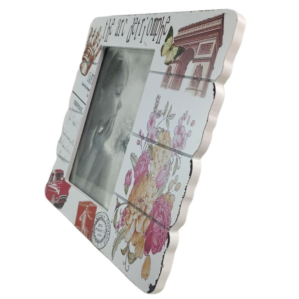 Porta Retrato 10X15 Kit 2 Unidades Moldura Arco Do Triunfo - 4