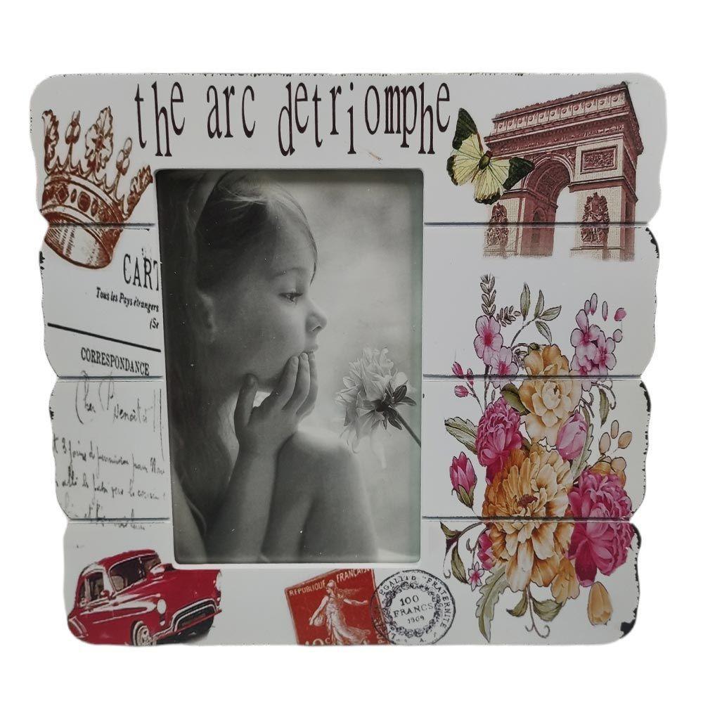 Porta Retrato 10X15 Kit 2 Unidades Moldura Arco Do Triunfo - 6