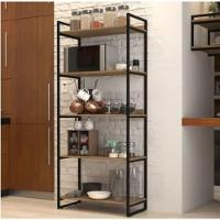 Prateleira De Ferro E Madeira Estilo Industrial Sala Quarto - 5